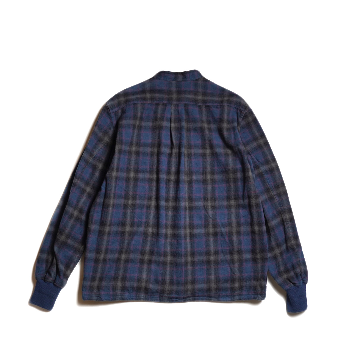 25ss nonnative 裾 刺繍 ハーフジップ チェック シャツ 25ss nonnative 裾 刺繍 ハーフジップ チェック シャツ 25ss nonnative