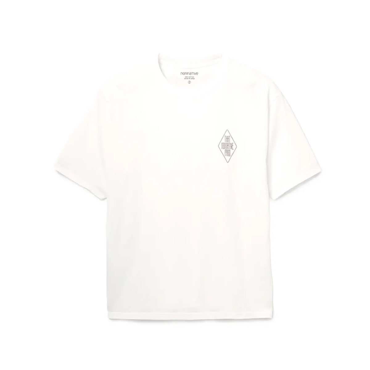 nonnative DWELLER Q/S TEE COTTON 焦茶 24SS DWELLER S/S TEE 
