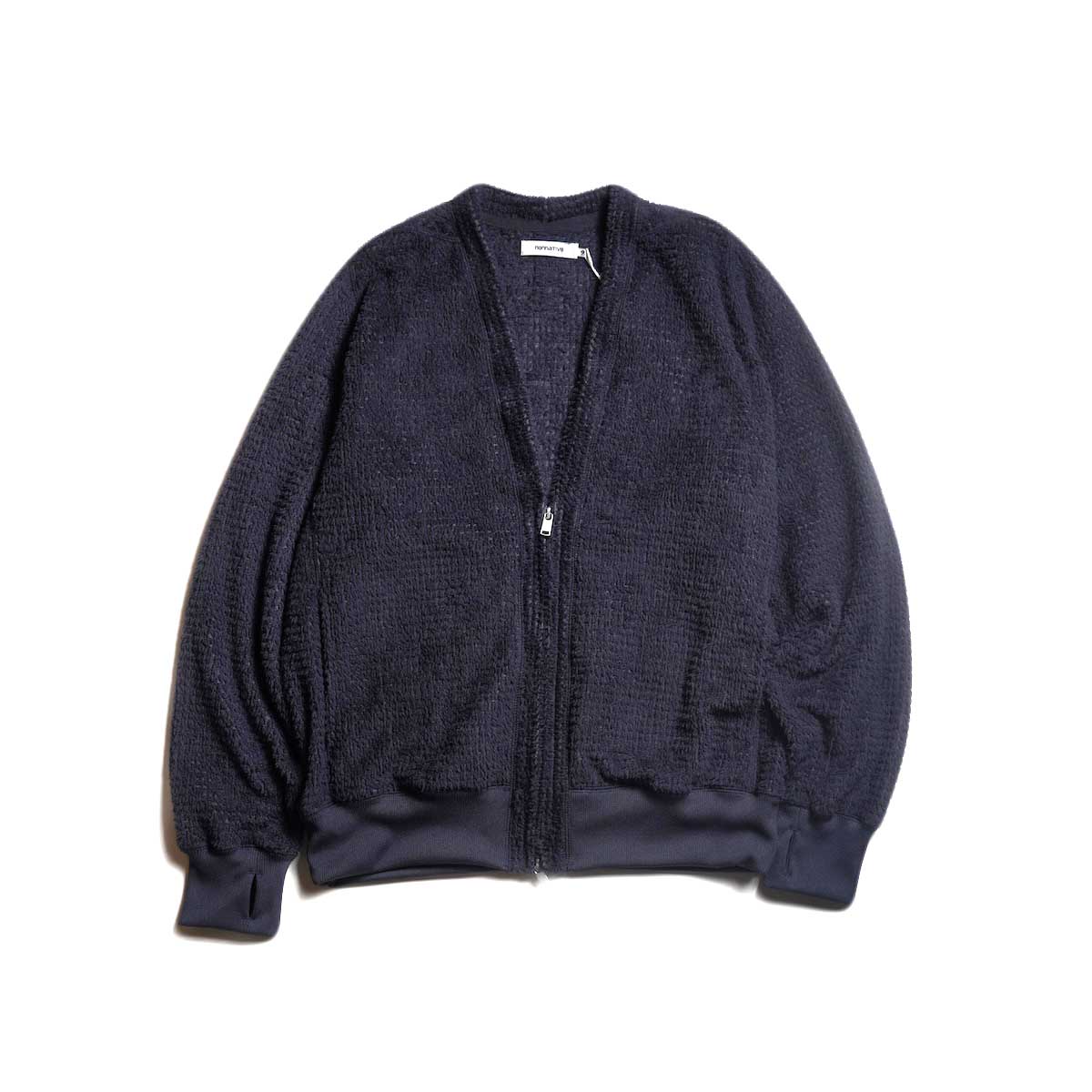 nonnative / HIKER ZIP CARDIGAN POLARTEC® ALPHA® DIRECT (Navy)
