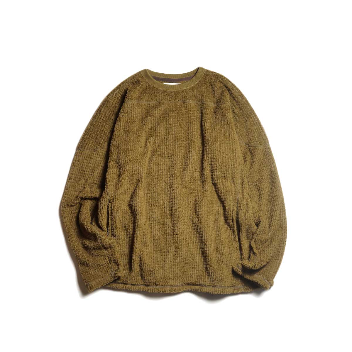 nonnative / COACH CREW PULLOVER POLARTEC® ALPHA® DIRECT (Coyote)