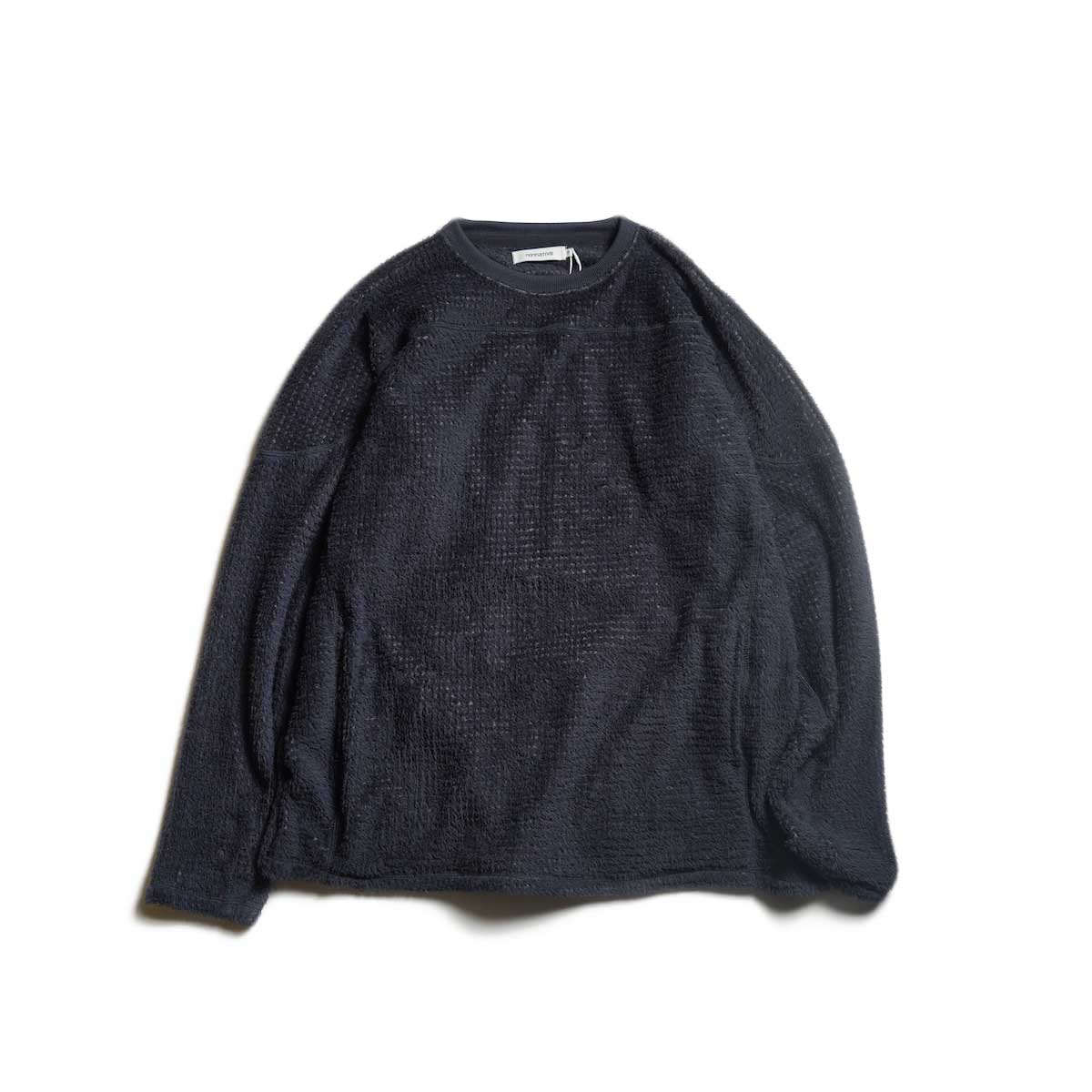 nonnative / COACH CREW PULLOVER POLARTEC® ALPHA® DIRECT (Navy)