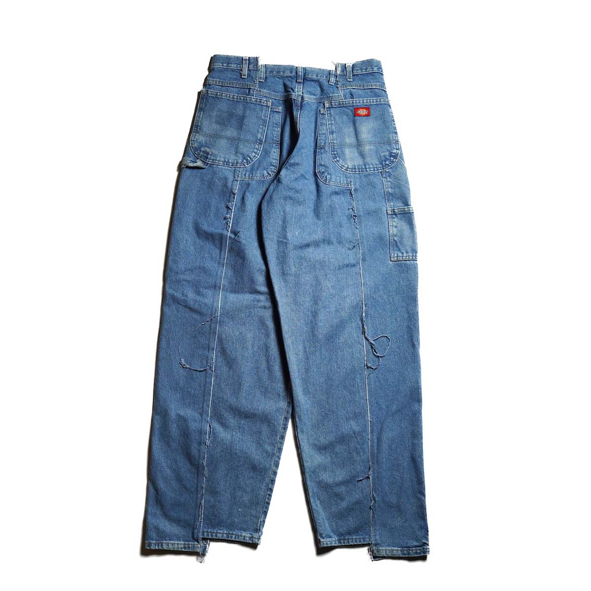 OLD PARK / Baggy Carpenter Pants - Denim (L-A)