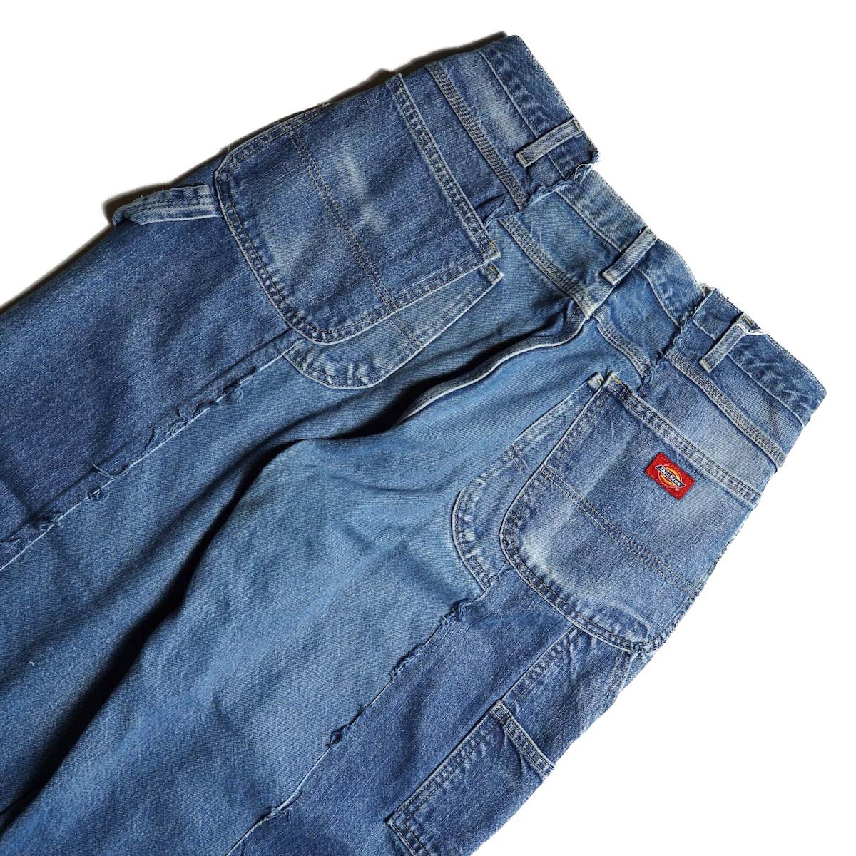 OLD PARK / Baggy Carpenter Pants - Denim (L-B)