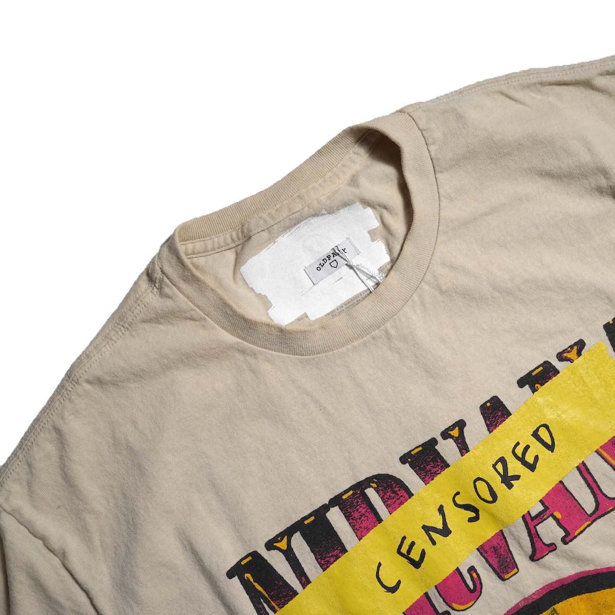 OLD PARK / TAPING TEE (Assort-A) ネック