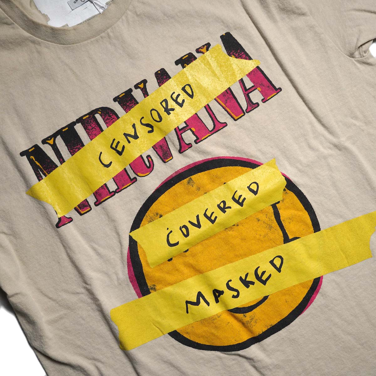 OLD PARK / TAPING TEE (Assort-A) プリント