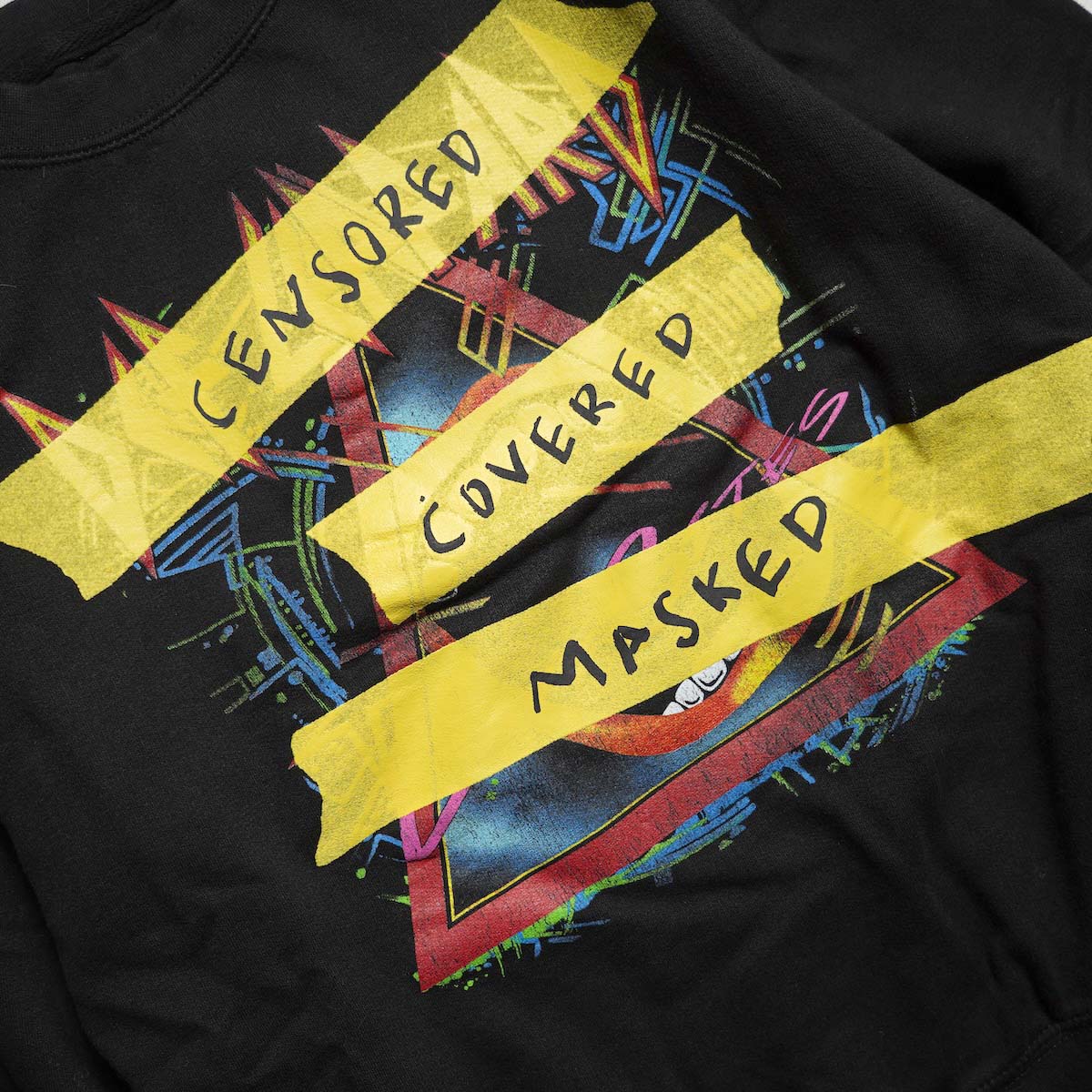 OLD PARK / TAPING SWEAT (Type B) フロントプリント