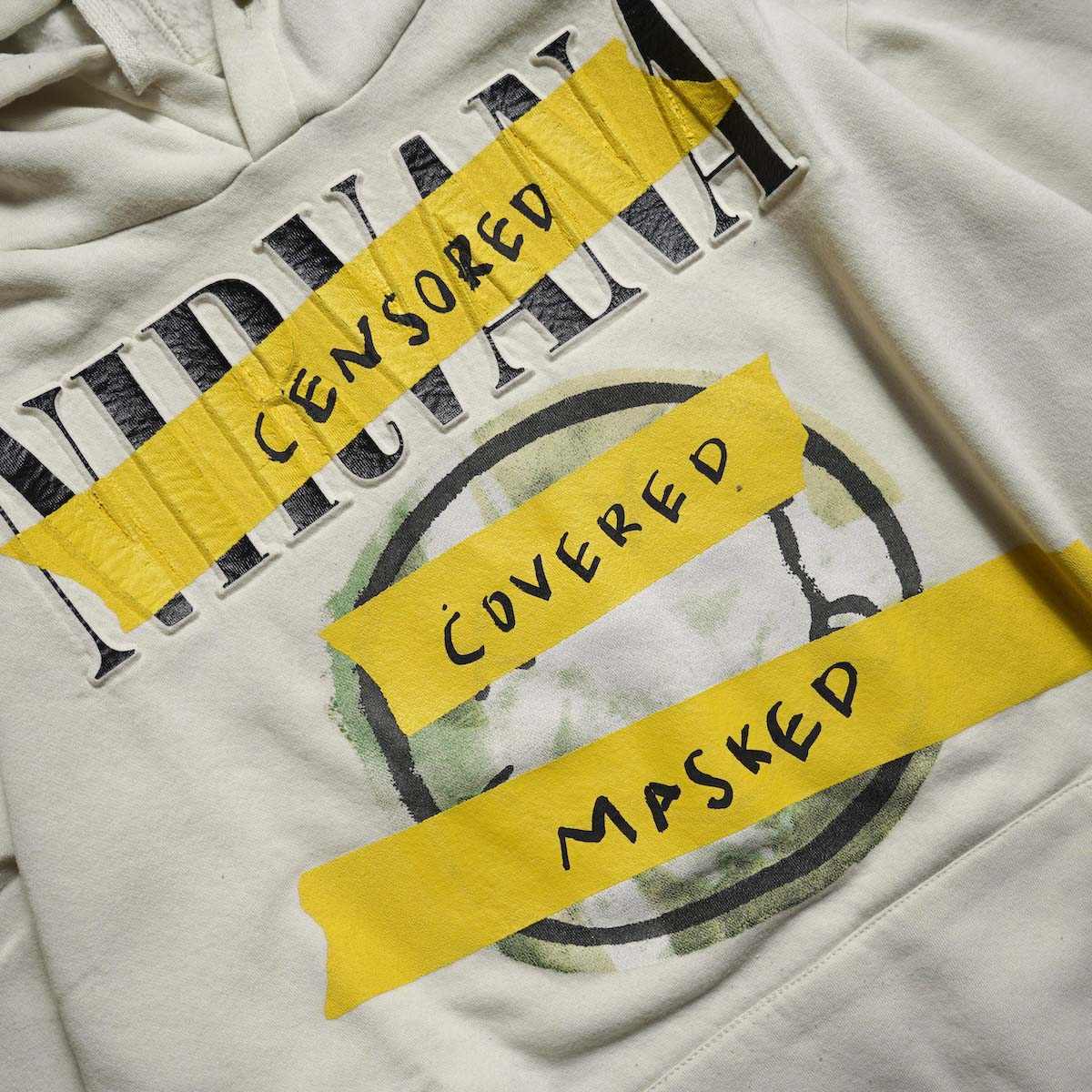 OLD PARK / TAPING SWEAT (Type C) フロントプリント