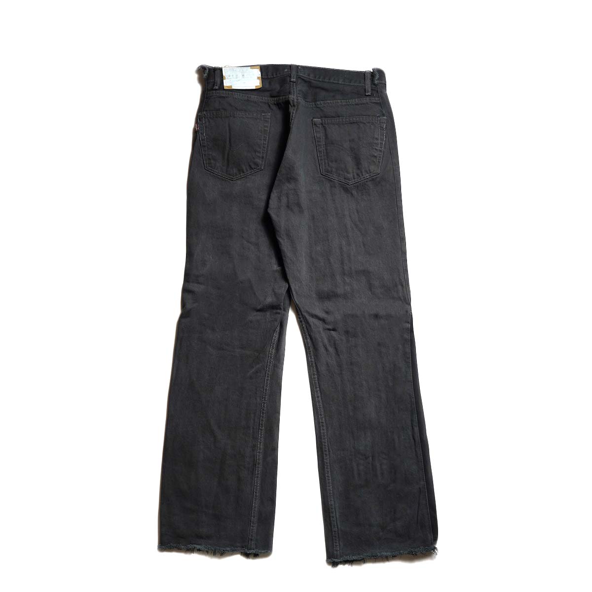 OLD PARK / SWAPPED JEANS (Black - L) 背面
