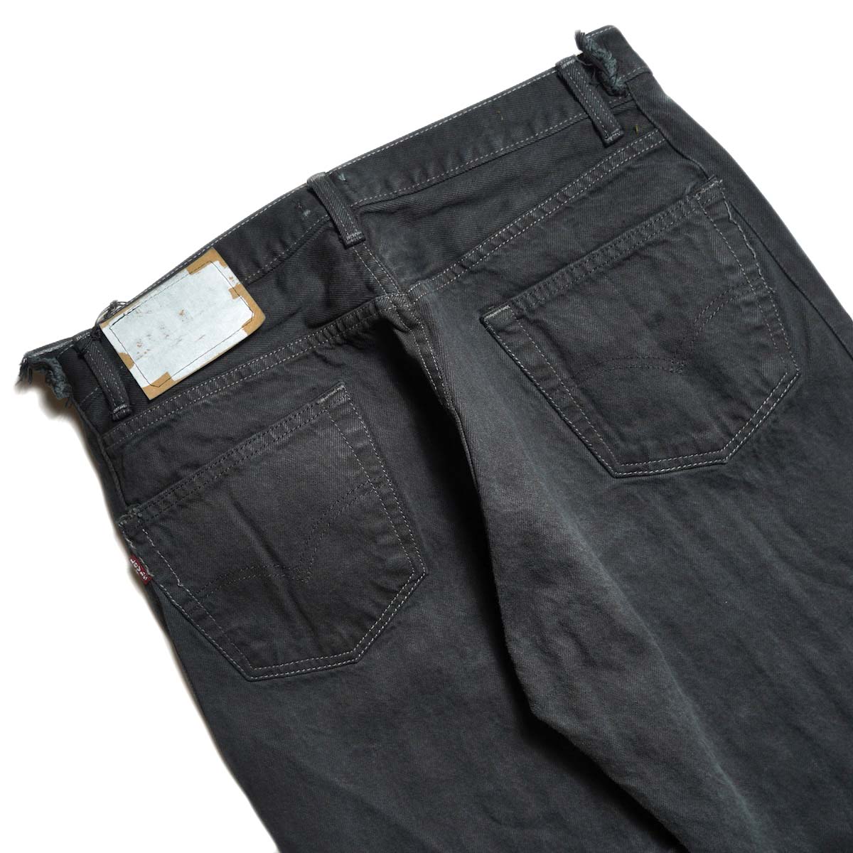 OLD PARK / SWAPPED JEANS (Black - L) ヒップポケット