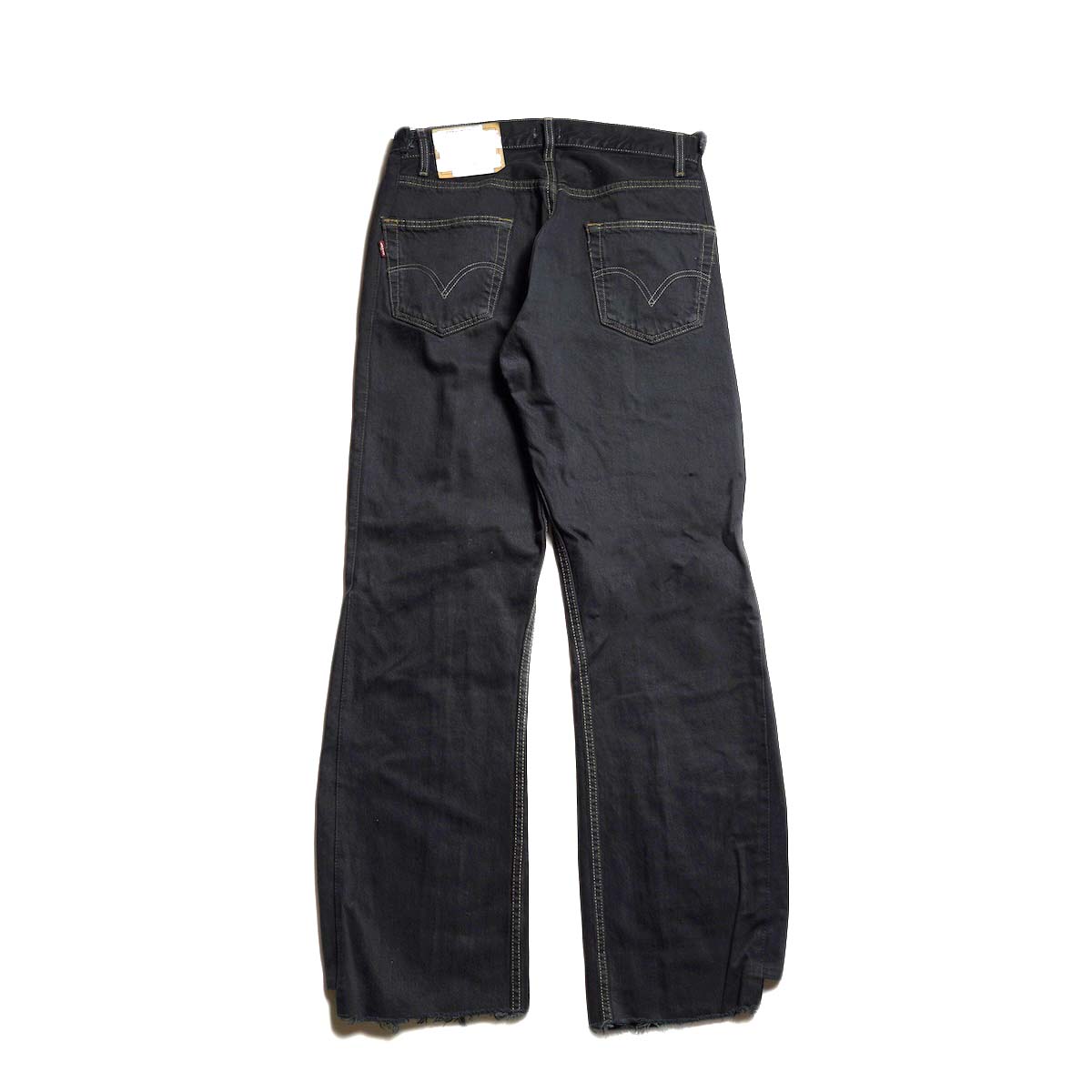 OLD PARK / SWAPPED JEANS (Black - M) 背面