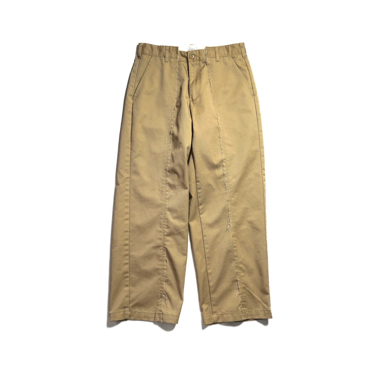 IKIJI Cotton CANVAS Pants - Beige | ANDJOY