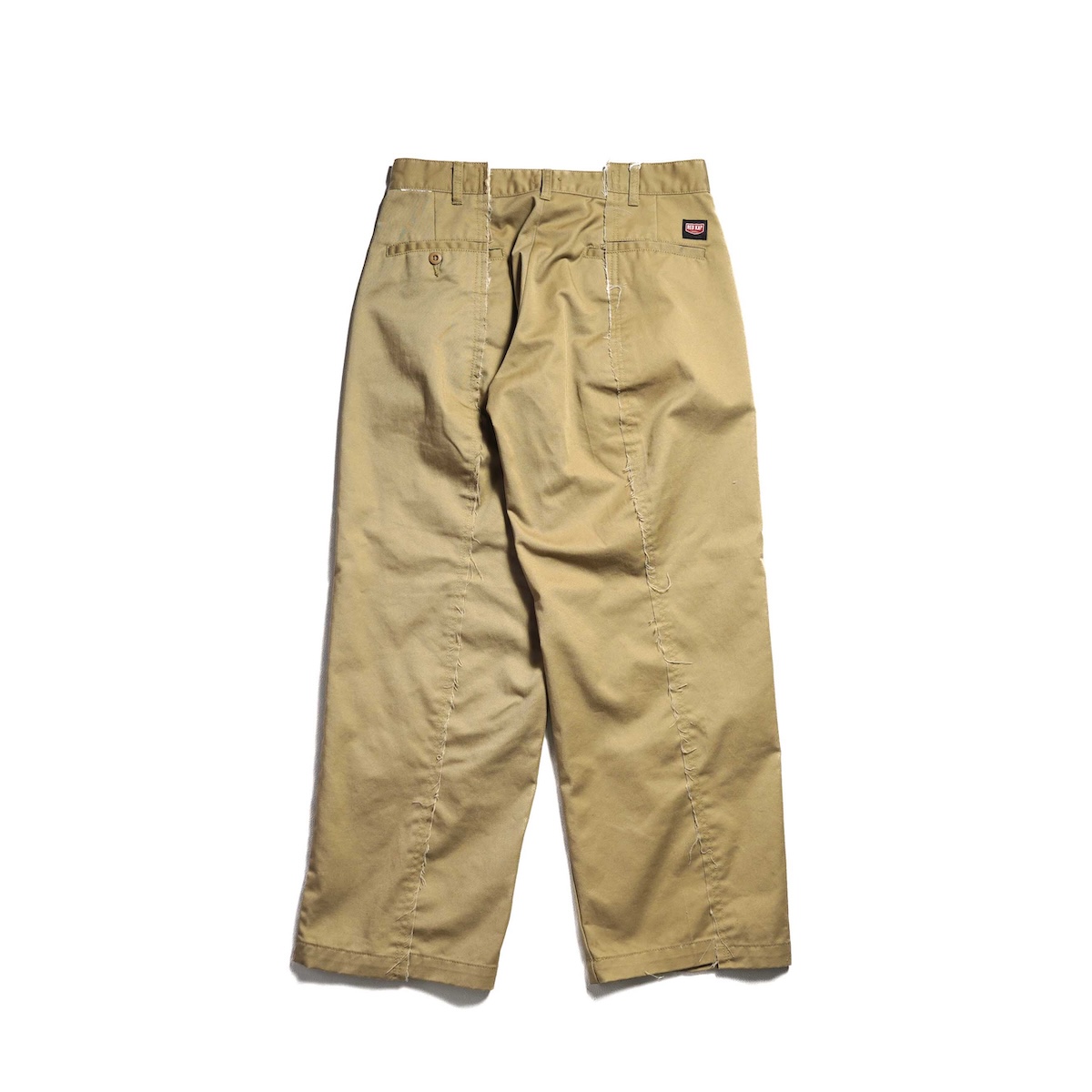 OLD PARK / BAGGY WORK PANTS (Beige) 背面