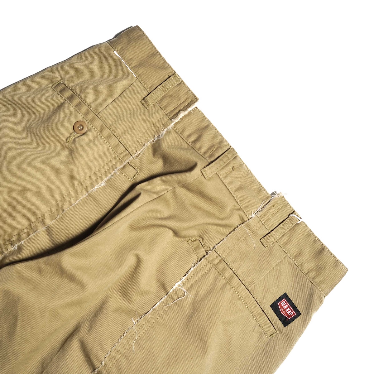 OLD PARK / BAGGY WORK PANTS (Beige) ヒップポケット