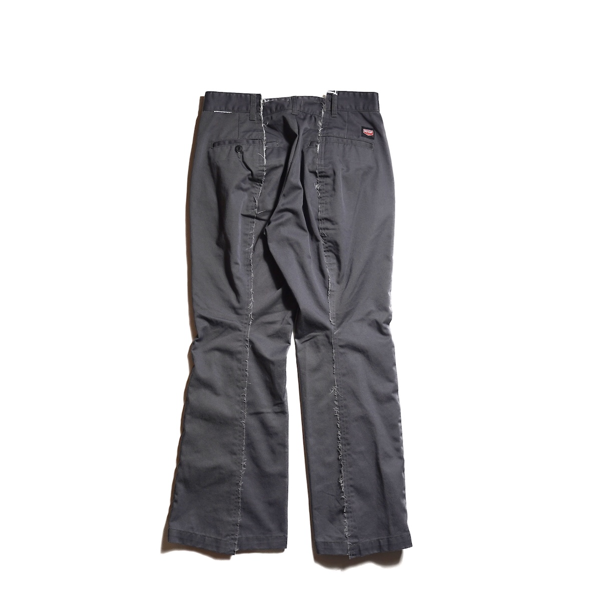 OLD PARK / FLARE WORK PANTS (Charcoal)