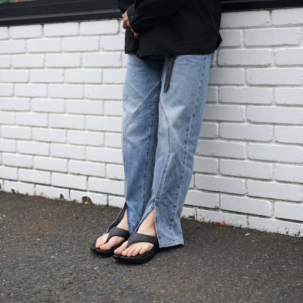 OLD PARK ブラックデニムパンツ MINED OLD PARK×MINEDENIM