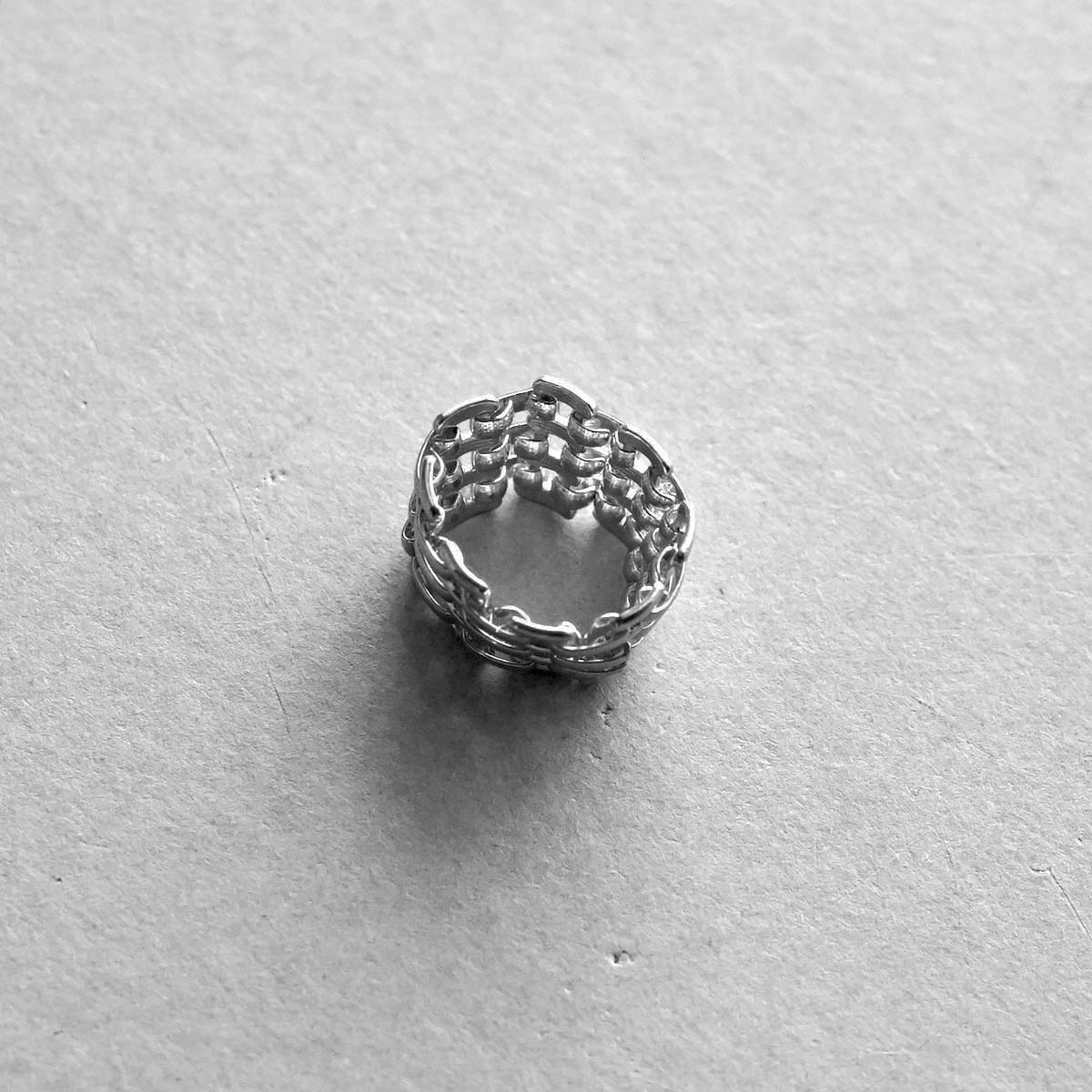 レアon the sunny side street リング silver925 ON THE SUNNY SIDE OF THE STREET / Jubllee Chain Bangle (Silver)