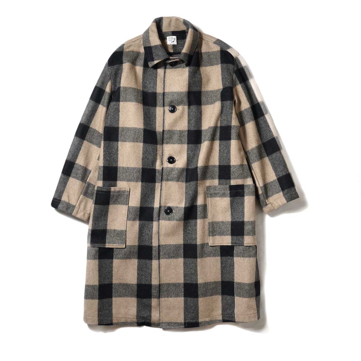 orSlow / PRISONER COAT (Beige Check)