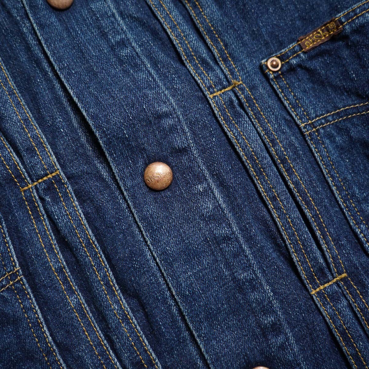 orSlow / RODEO LADY DENIM JACKET (Denim Used) フロントプリーツ