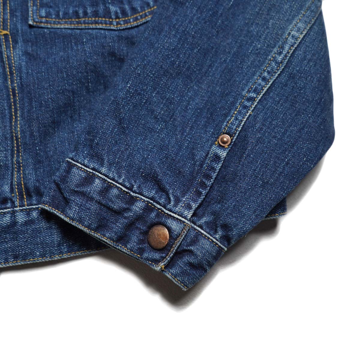 orSlow / RODEO LADY DENIM JACKET (Denim Used) 袖先
