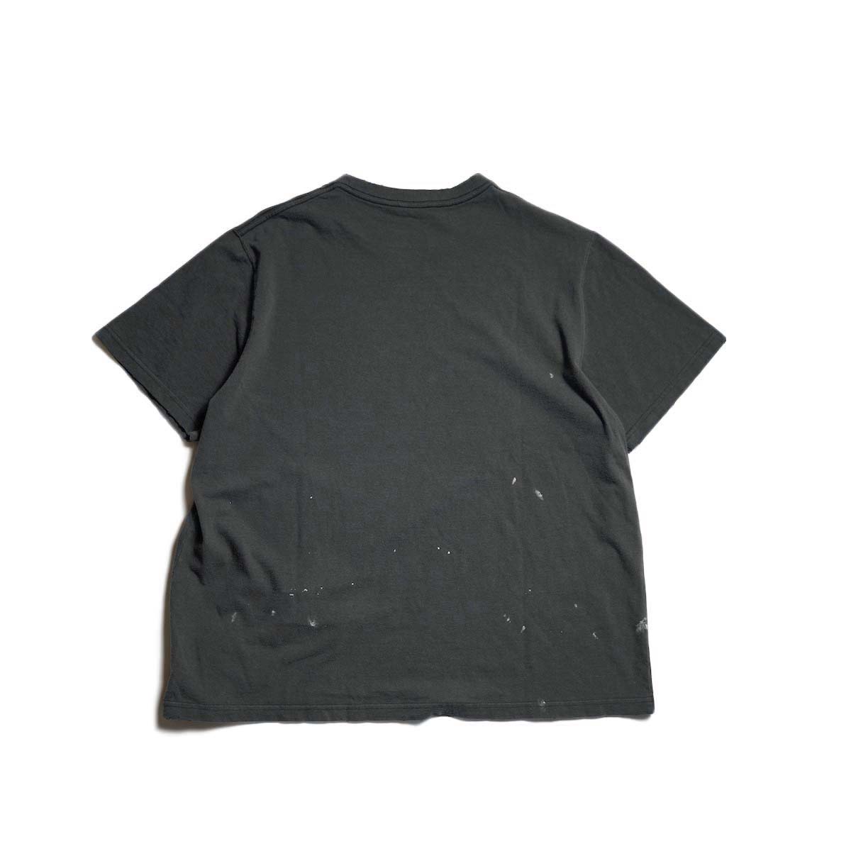 orSlow / VINTAGE FADE HAWAIIAN GRAPHIC T-SHIRT (Black - A)