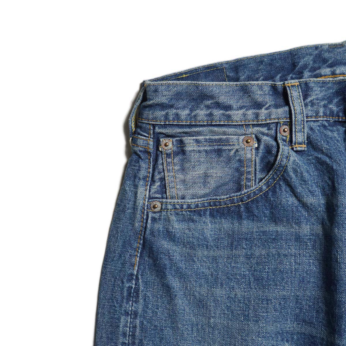 orSlow / 105 STANDARD SELVEDGE DENIM 2YEAR WASH (2Year Wash)