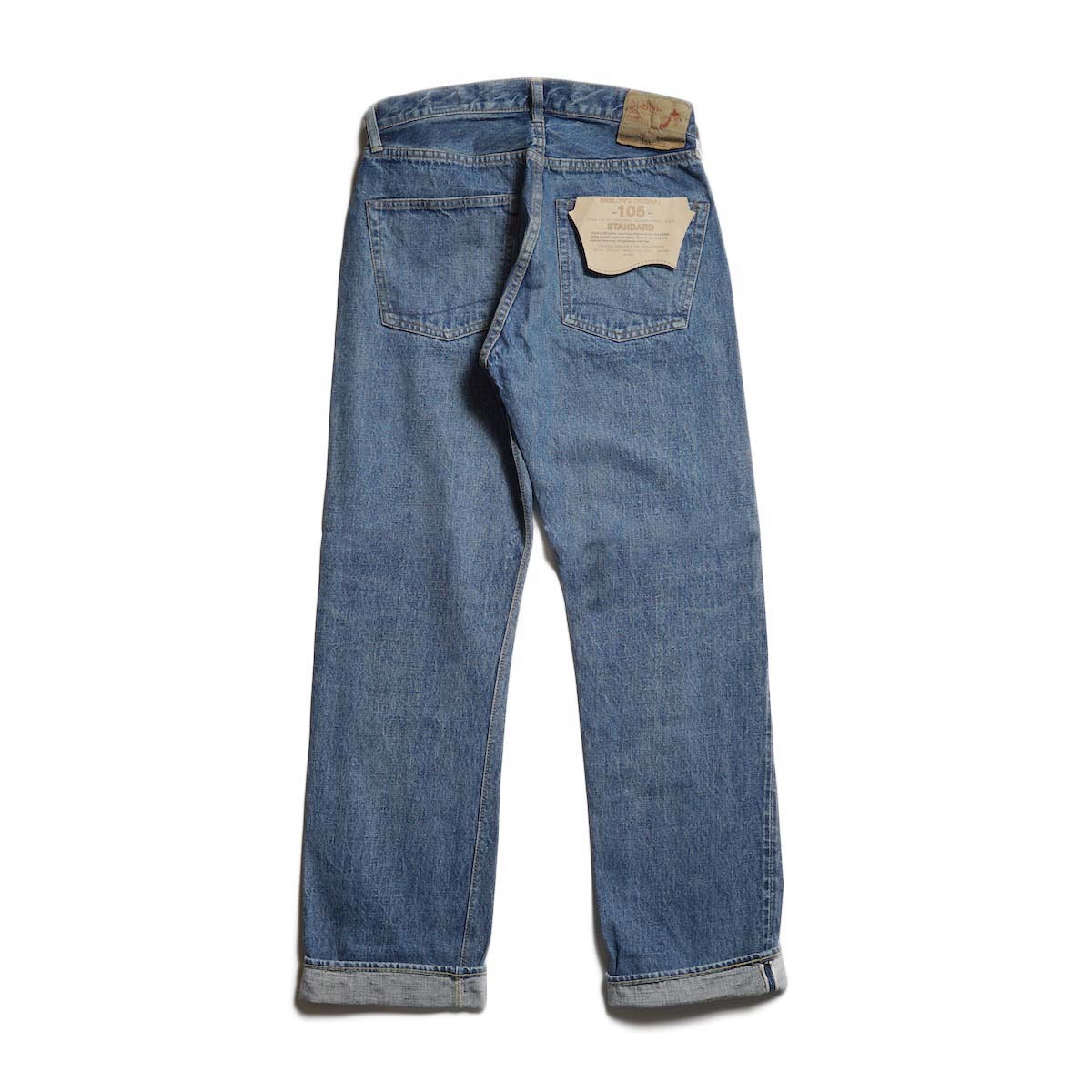 orSlow / 105 STANDARD SELVEDGE DENIM 2YEAR WASH (2Year Wash)
