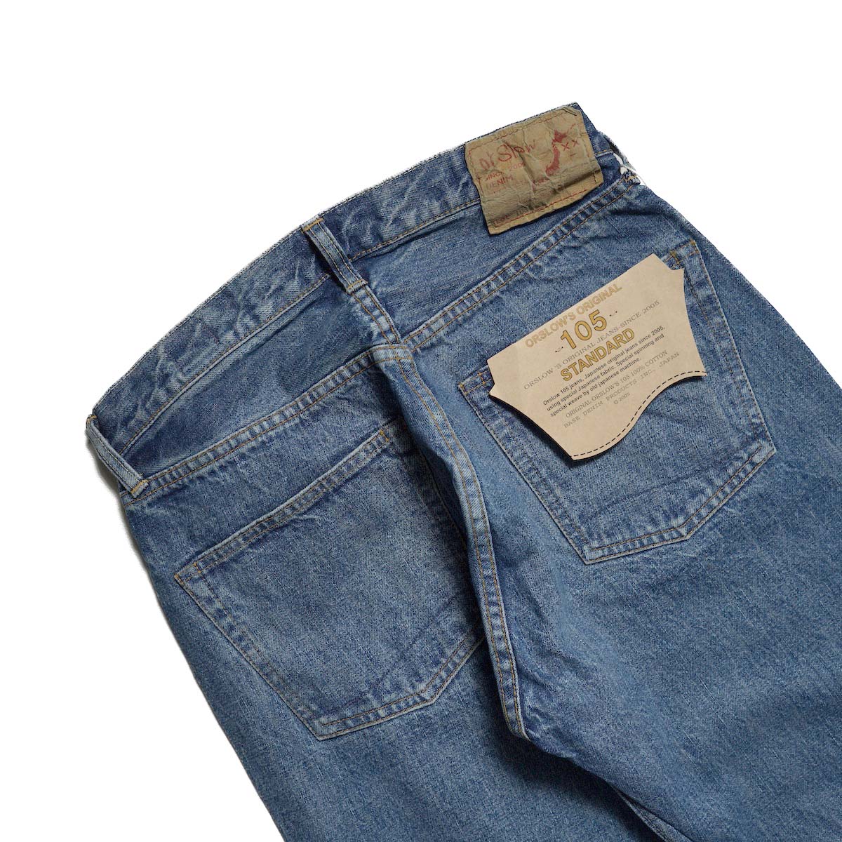 orSlow / 105 STANDARD SELVEDGE DENIM 2YEAR WASH (2Year Wash)
