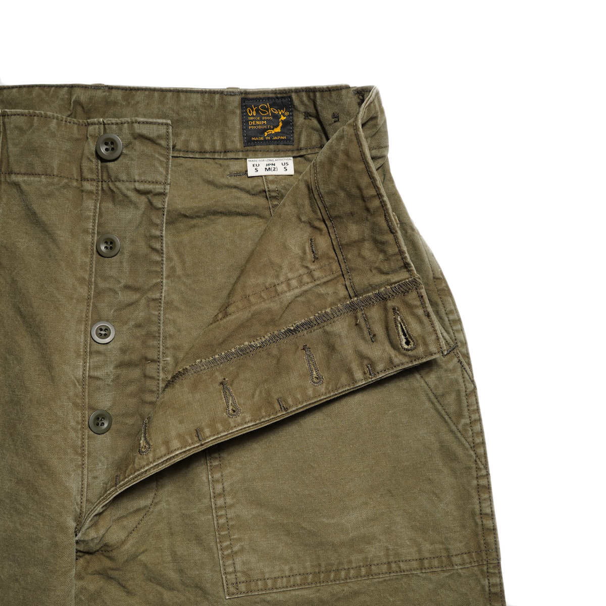 orSlow / SUMMER FATIGUE PANTS (Olive)