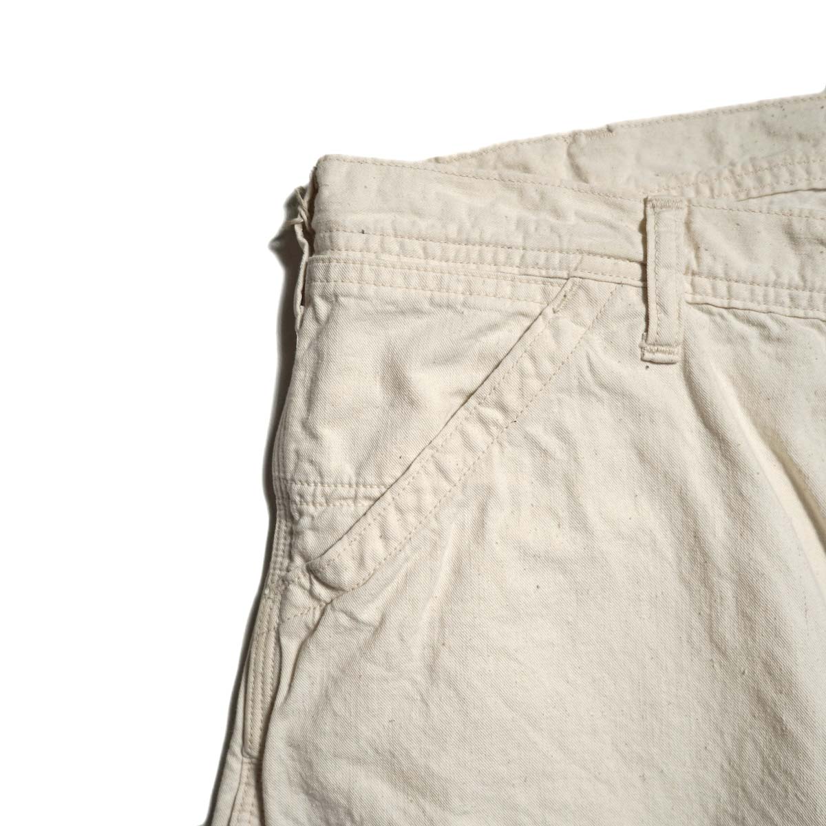 orSlow / WIDE FIT 30"S PAINTER PANTS (Ecru) ポケット