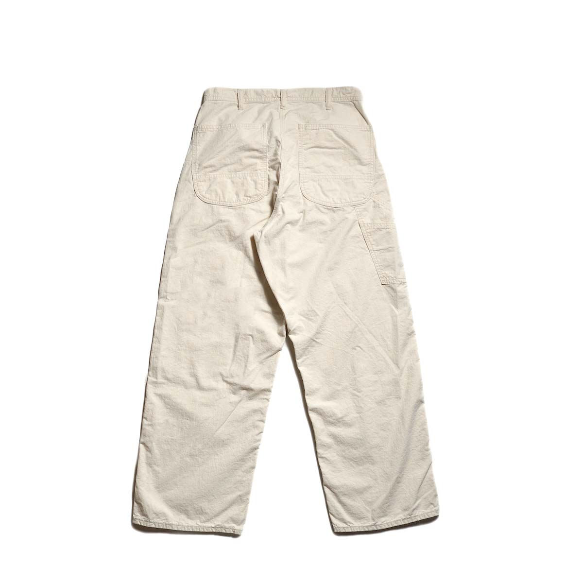 orSlow / WIDE FIT 30"S PAINTER PANTS (Ecru) 背面