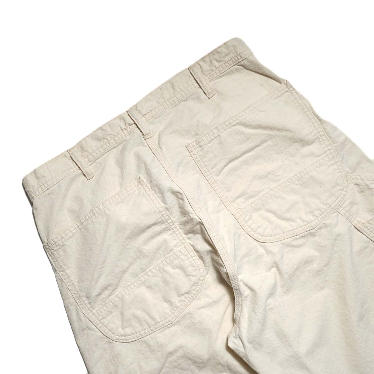 orSlow / WIDE FIT 30"S PAINTER PANTS (Ecru) ヒップポケット