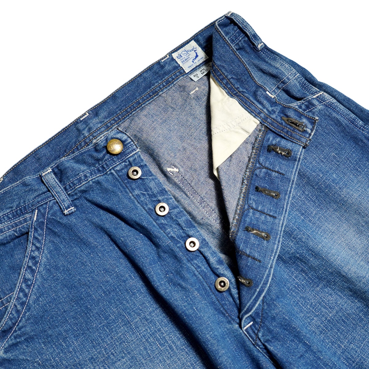 orSlow / WIDE FIT 30'S PAINTER PANTS (Denim Used)