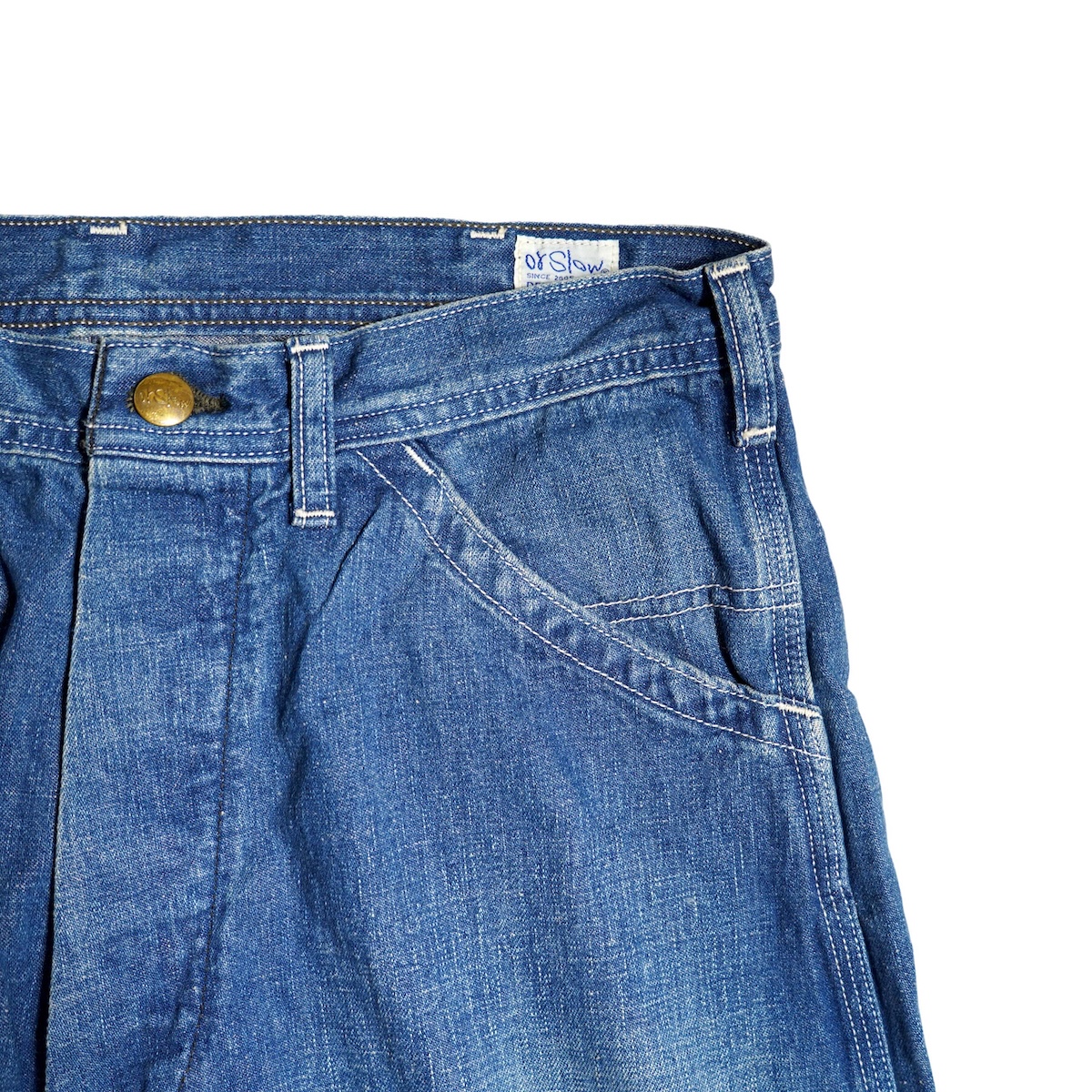 orSlow / WIDE FIT 30"S PAINTER PANTS (Denim Used) ポケット