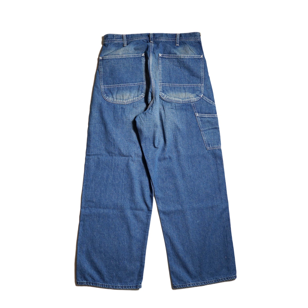 orSlow / WIDE FIT 30"S PAINTER PANTS (Denim Used) 背面