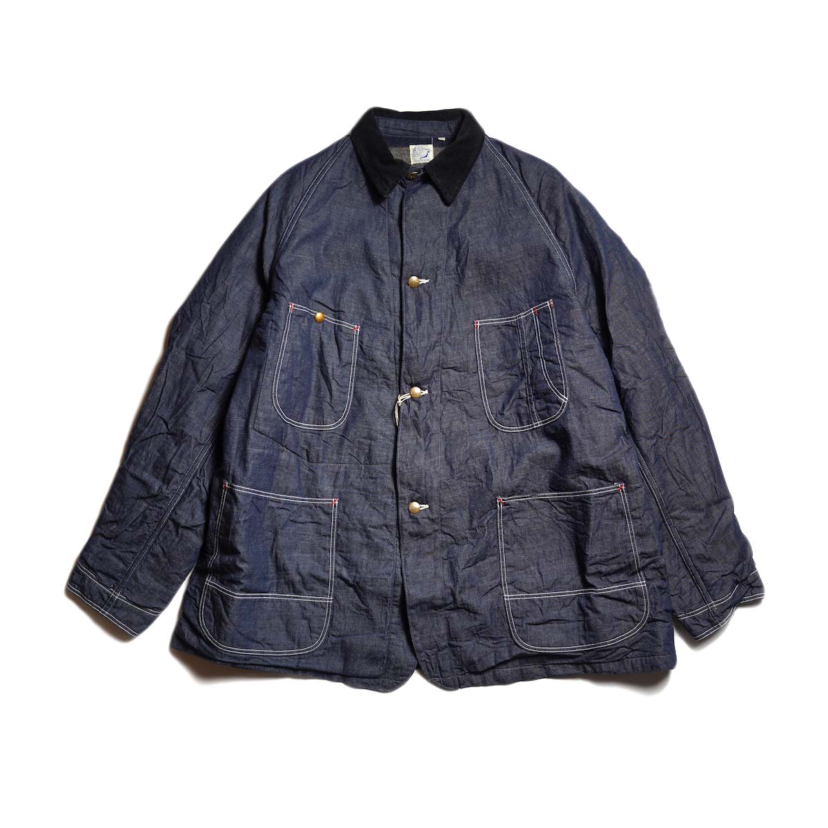 orSlow / WOOL LINER RELAXED FIT DENIM COVERALL (One Wash)
