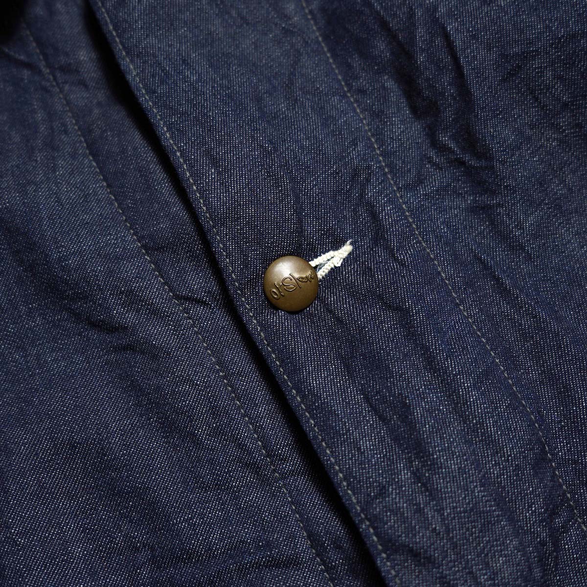 orSlow / WOOL LINER RELAXED FIT DENIM COVERALL (One Wash) ボタン