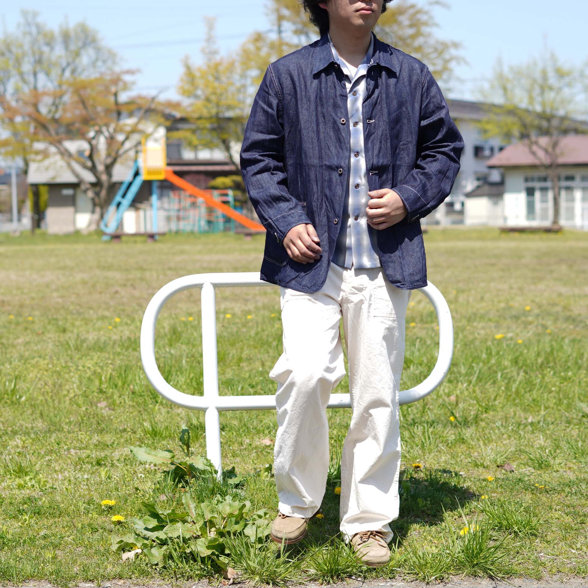 orSlow / WWII 40'S LINEN DENIM COVERALL (One Wash)