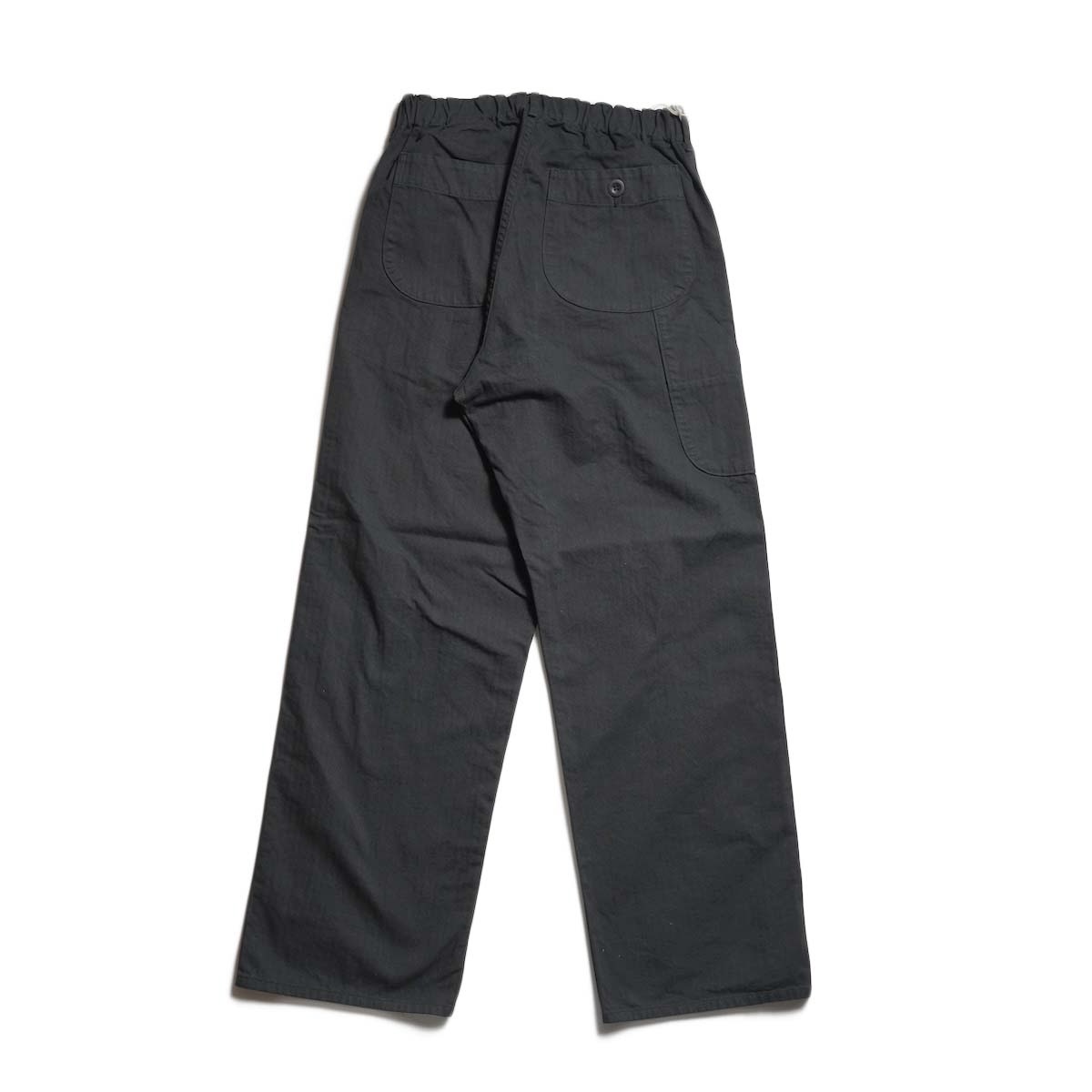 orSlow / WIDE FIT FRENCH WORK PANTS (Black)
