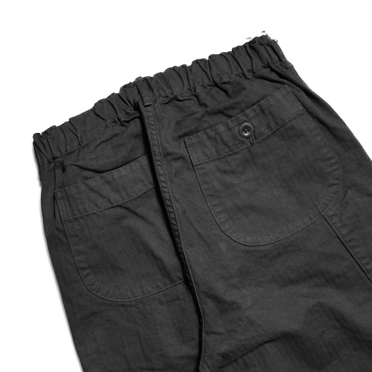 orSlow / WIDE FIT FRENCH WORK PANTS (Black)