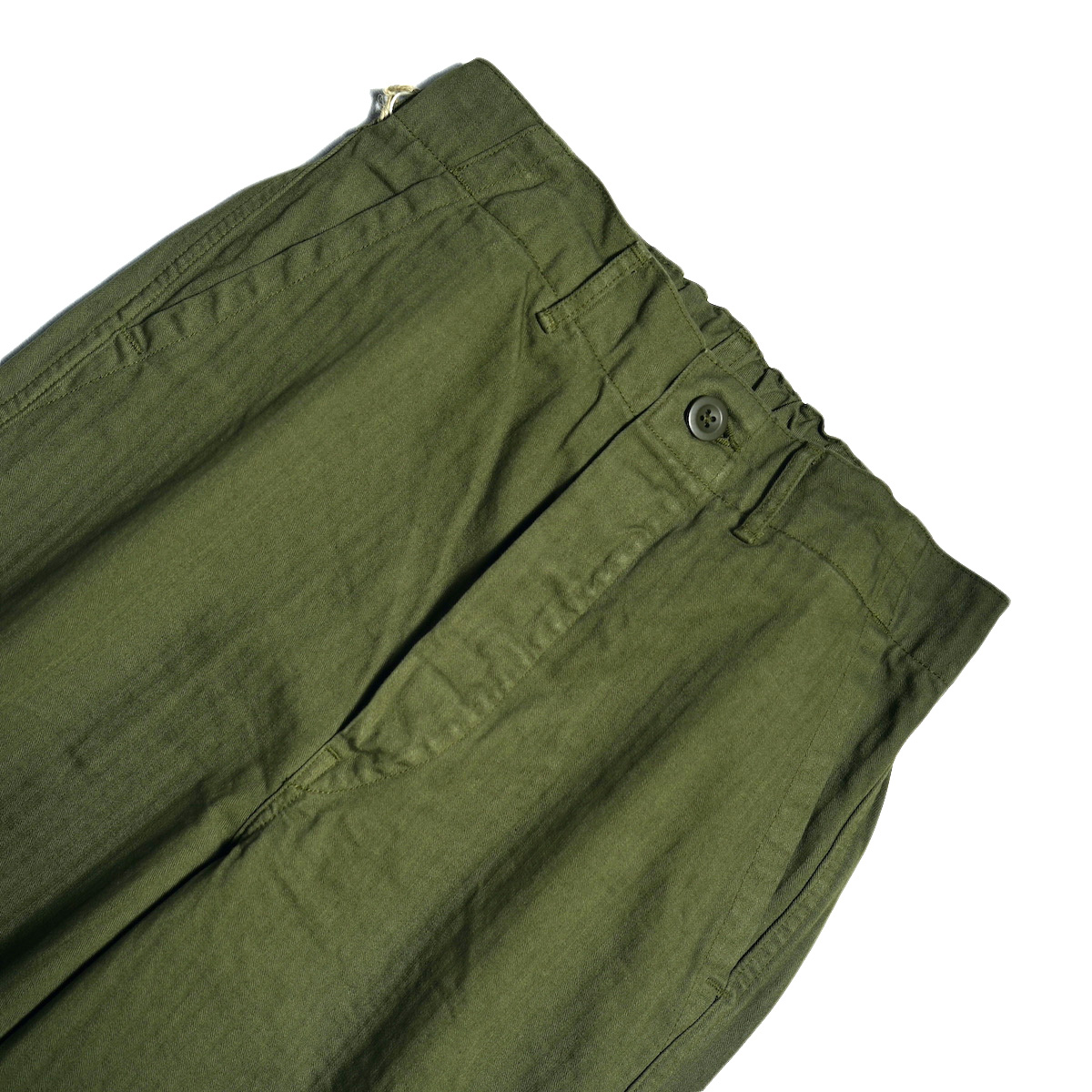 orSlow / WIDE FIT FRENCH WORK PANTS (Army Green)