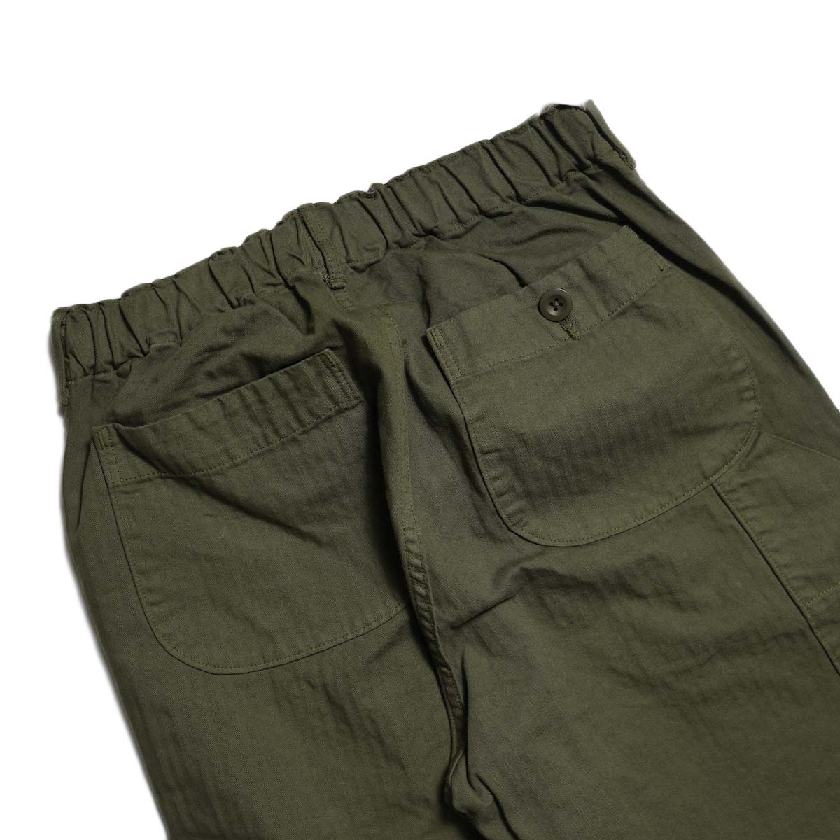 orSlow ワークパンツ Lサイズ オリーブ orSlow / WIDE FIT FRENCH WORK PANTS (Army Green)
