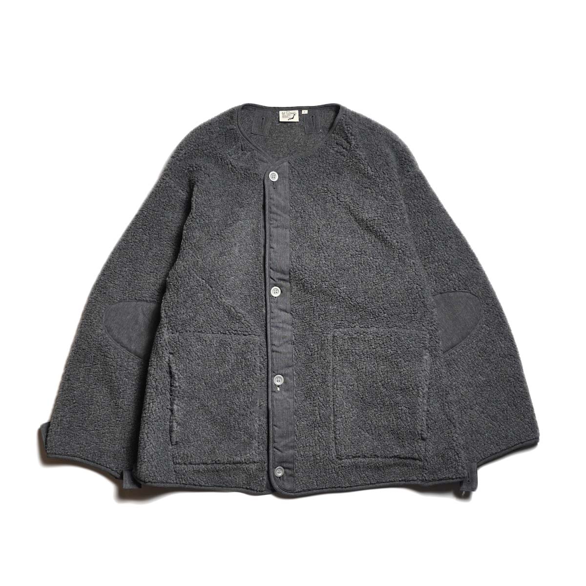 orSlow / M-65 FISH TAIL COAT LINER (Charcoal Gray)