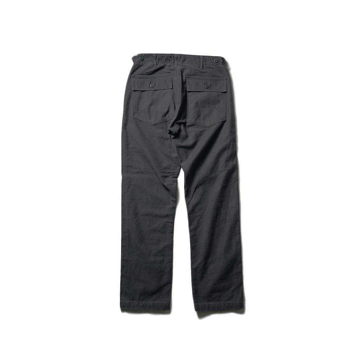 orSlow / SLIM FIT FATIGUE PANTS (Black)