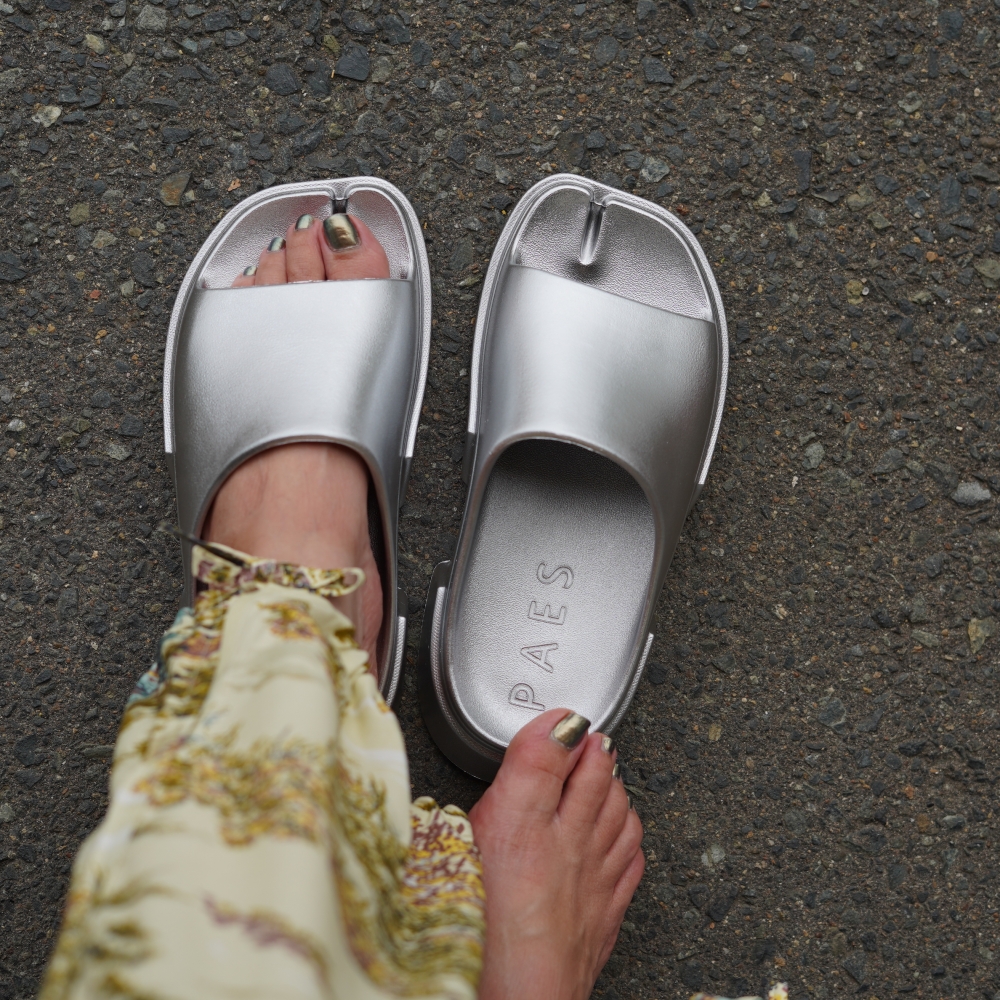 ★ PAES★ Slide 01 Black 03_BLK PAES / Slide 01 Sandal (Black)