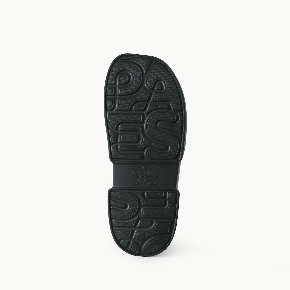 PAES / Slide 01 Sandal (Black)