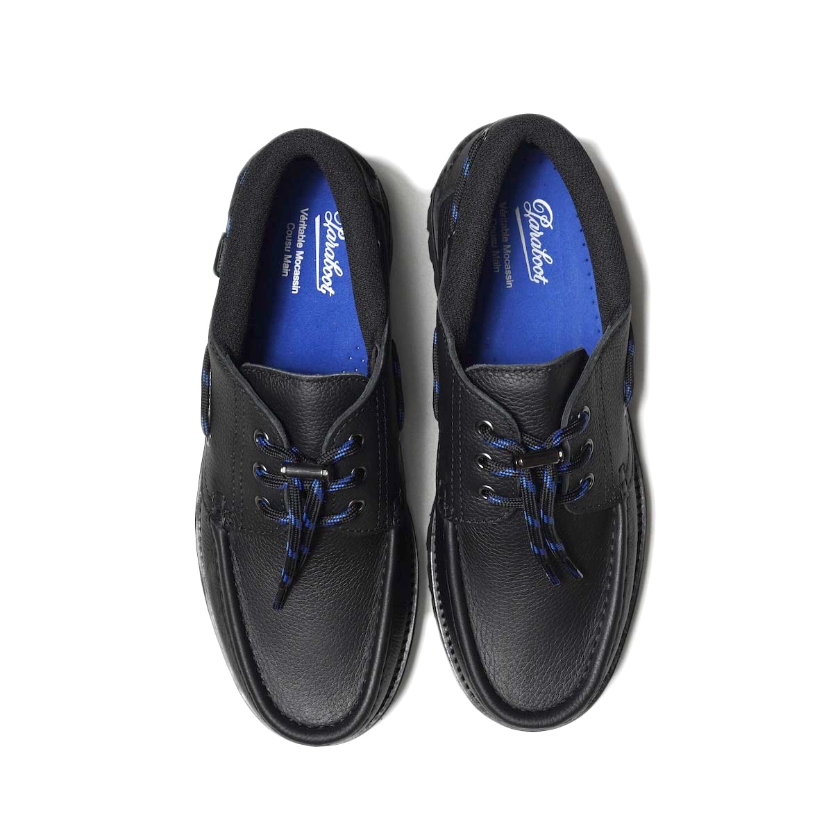 PARABOOT / BRIAC JANNU (Noire Taurillon Mat) アッパー