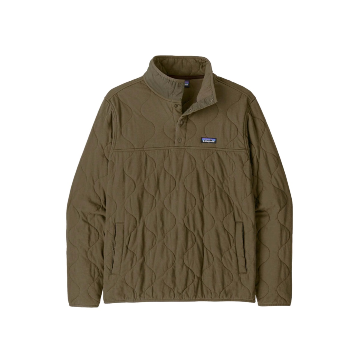 Patagonia / M's DAILY QUILTED SNAP-T P/O (Basin Green)