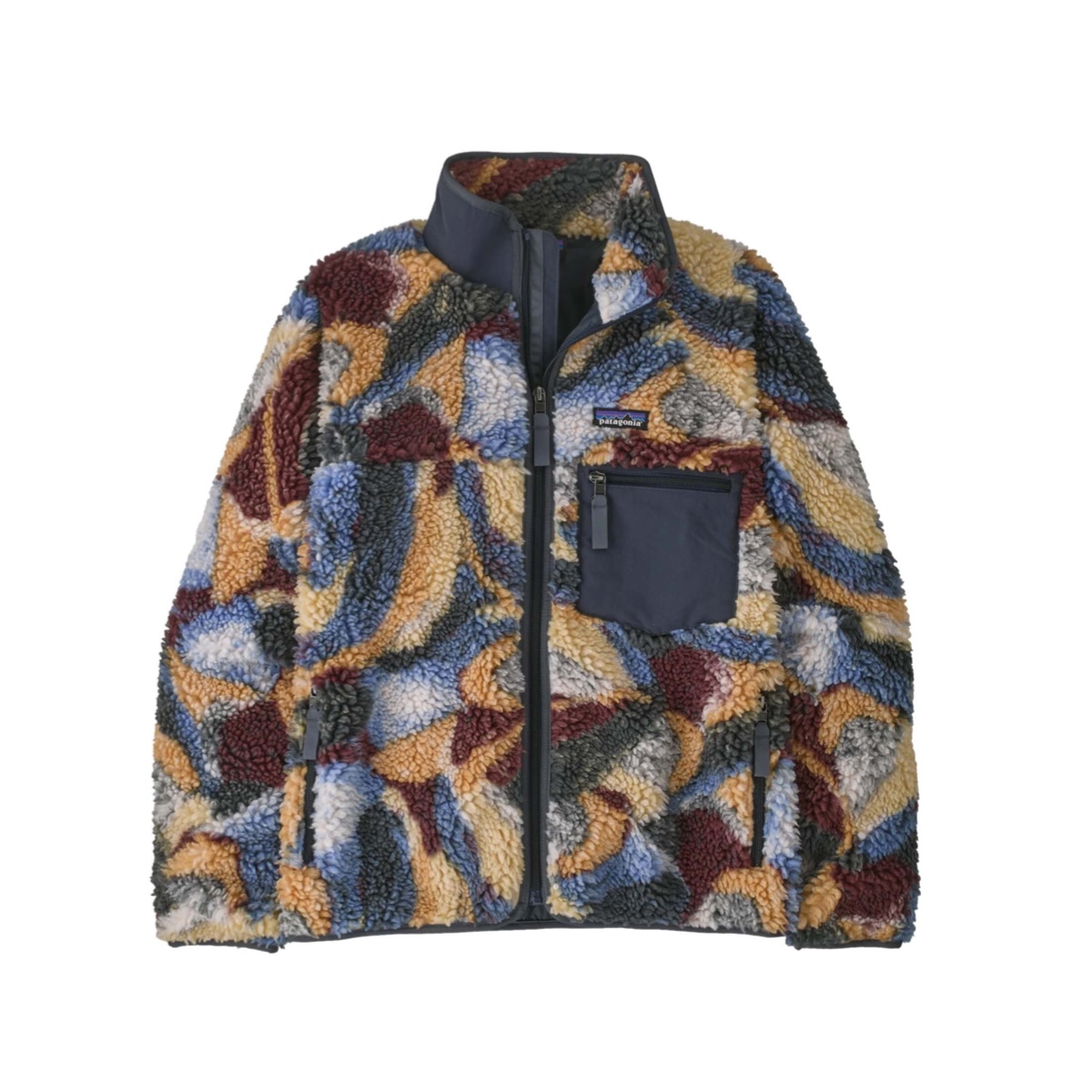 Patagonia / W's CLASSIC RETRO-X JKT (Smudge: Smolder Blue) 正面