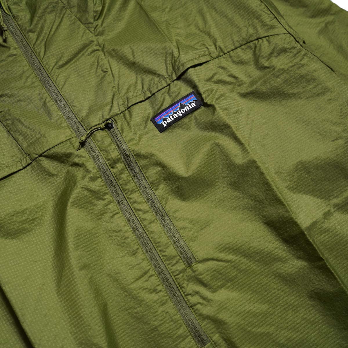Patagonia / M's Houdini Stash Half Zip P/O (Caper Green)