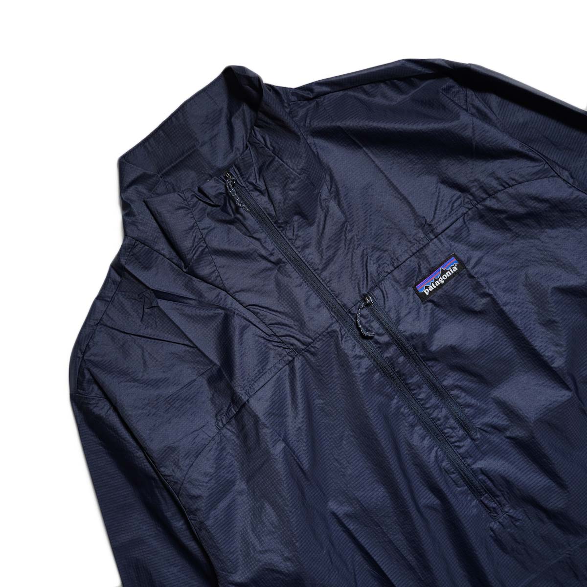 Patagonia / M's Houdini Stash Half Zip P/O (Smolder Blue)